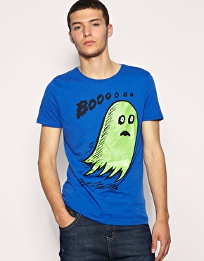 ASOS Ghost Print Crew Neck T-Shirt
