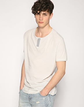 ASOS One Button Grandad T-Shirt