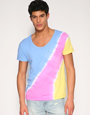 ASOS Tie Dye Scoop Neck T-Shirt