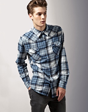 Acne Western Check Shirt