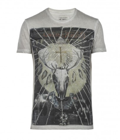 All Saints Gold Blade T-Shirt