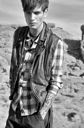 All Saints Leather Jackets For Men