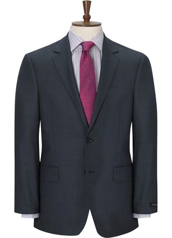 Austin Reed Blue Birdseye Suit