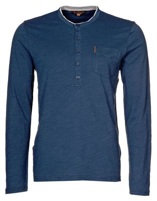 Ben Sherman Blue Long Sleeve Top