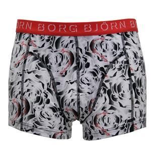 Bjorn Borg Cotton Stretch Rose Print Trunk