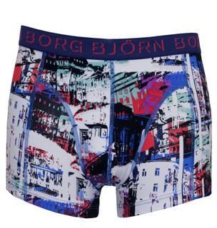 Bjorn Borg Cotton Stretch Stockholm Print Trunk