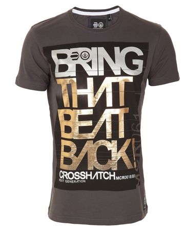 Crosshatch Beat Back Foil T-Shirt