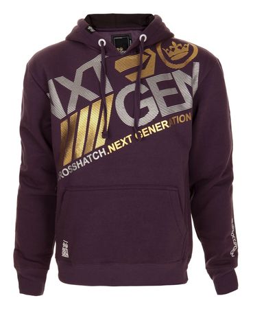 Crosshatch Kaffa Foil Hoodie