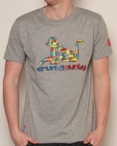 DrunknMunkey Bricking It T-Shirt