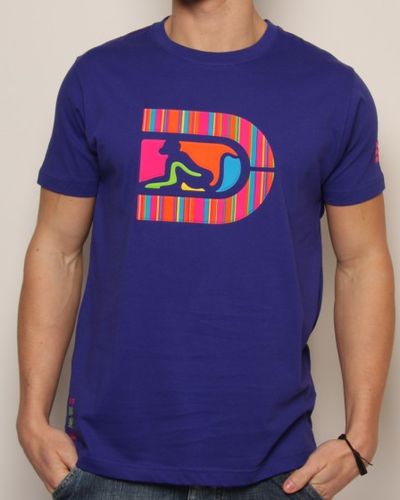 DrunknMunky Stripe Big D T-Shirt