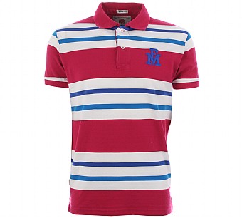 Franklin & Marshall Multi Striped Polo Shirt