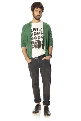 French Connection Miniramp Tipping Cardigan