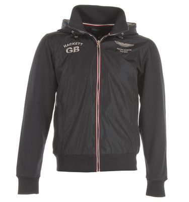 Hackett Aston Martin Racing Navy Full Zip Hoodie