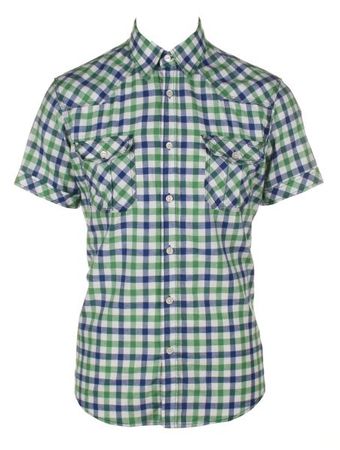Jack & Jones Vintage Indiana Green Check Shirt