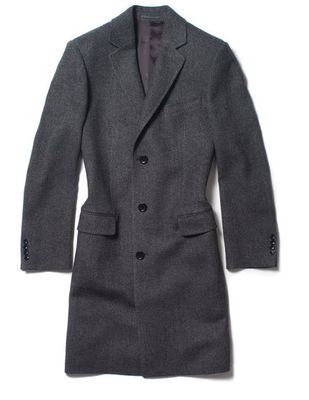 Jaeger Herringbone Overcoat