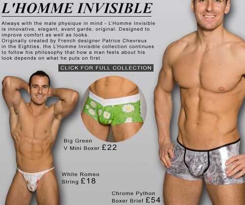 L'Homme Invisible Underwear