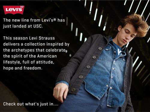 Levis New Season Clothing