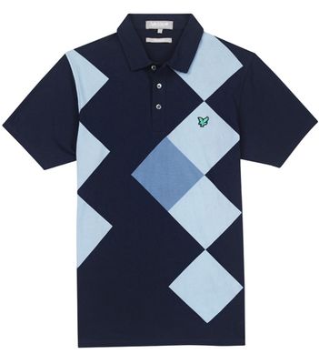 Lyle & Scott Club Diamond Printed Polo Shirt