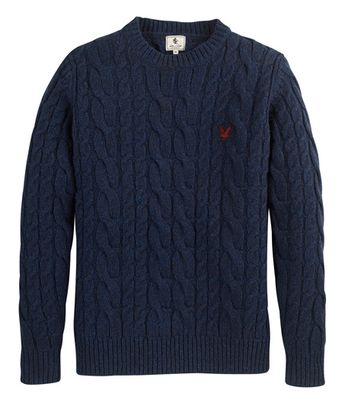 Lyle & Scott Heritage Cable Knit Sweater