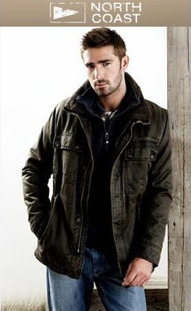 North Coast Pigment Suede Effect Parka