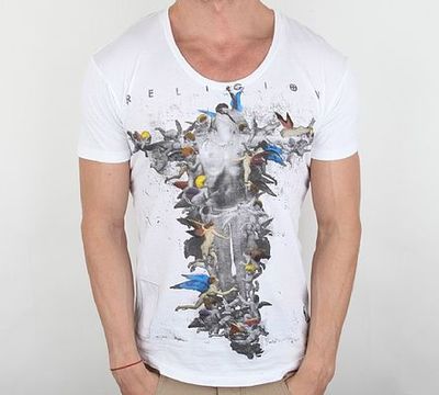 Religion Cross Cherubes T-Shirt