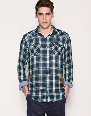 Scotch & Soda Bonded Cotton Overshirt