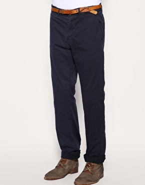 Scotch & Soda Chinos With Belt