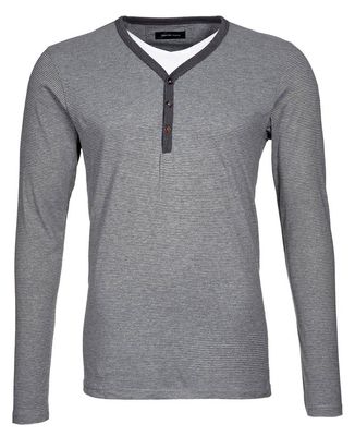 Selected Homme Grey Long Sleeve Top