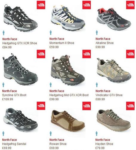 The North Face Mens Footwear