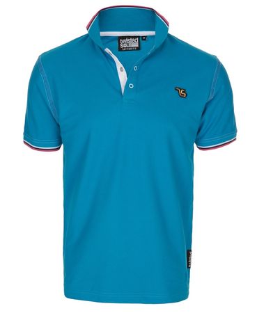 Twisted Soul Contrast Tip Polo