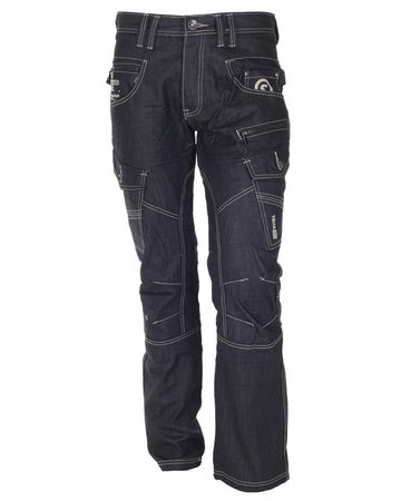 Twisted Soul Navy Cargo Jeans