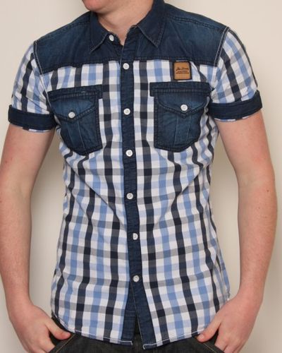 Two Stoned Buck Navy Shirt