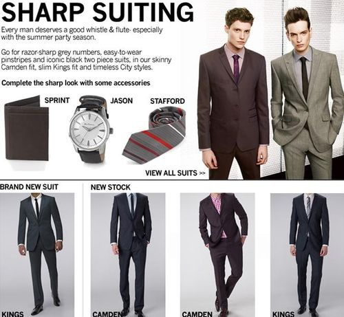 Ben Sherman Sharp Suits