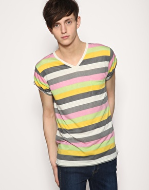 Dr Denim Nicholas Striped T-Shirt