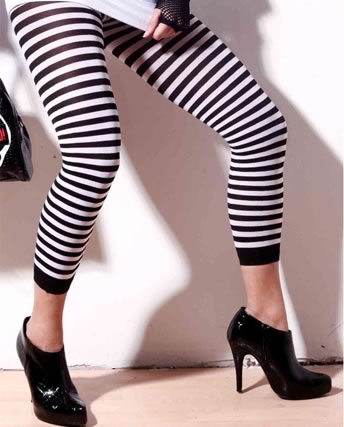 Punkyfish Stripped Leggings