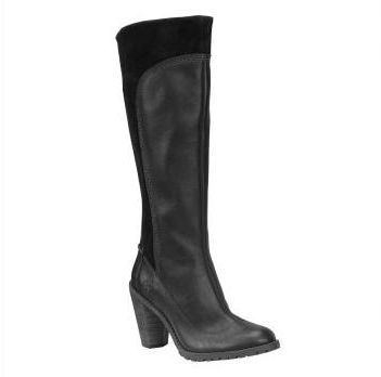 Timberland Chauncey Pressed Flowers Tall Zip Up Boot