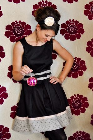 Annie Greenabelle Open Back Bow Dress