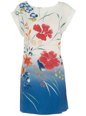 Billie & Blossom Floral Border Shift Dress