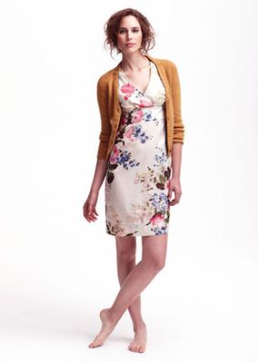 Joules Julia V Neck Dress
