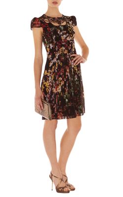 Karen Millen Blossom Print Dress