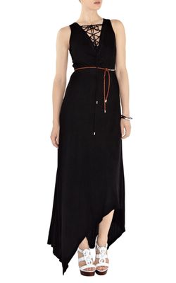 Karen Millen Tribal Jersey Maxi Dress