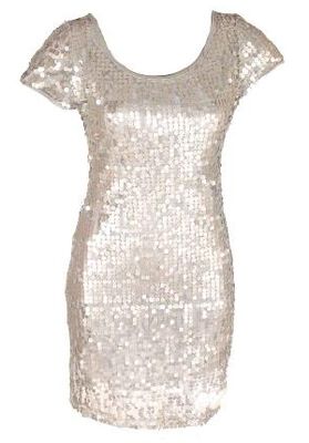 Madam Rage Keyhole Sequin Dress