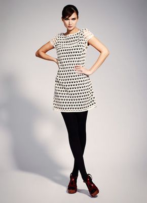 Mint Velvet Stone Lace Shift Dress