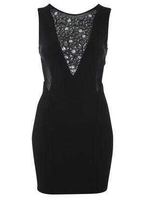 Miss Selfridge Petite Embellished Bodycon Dress