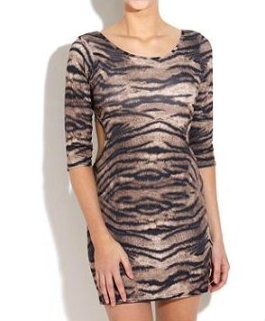 New Look Influence Animal Print Dress