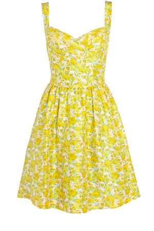 Oasis New Vintage Rosa Print Prom Dress