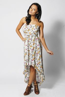 Rare Tube Print Dress