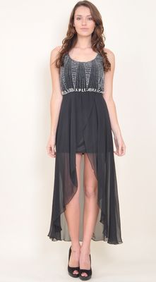 TFNC Embellished High Low Dress