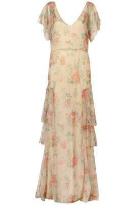 Topshop Limited Edition Mesh Maxi Dress