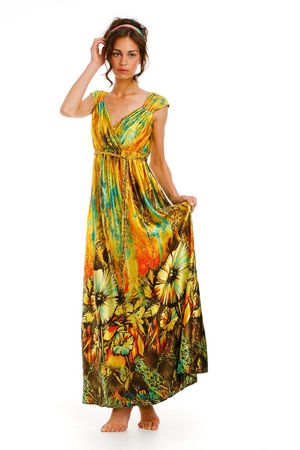 Traffic People Sahara Sky Maxi Dress